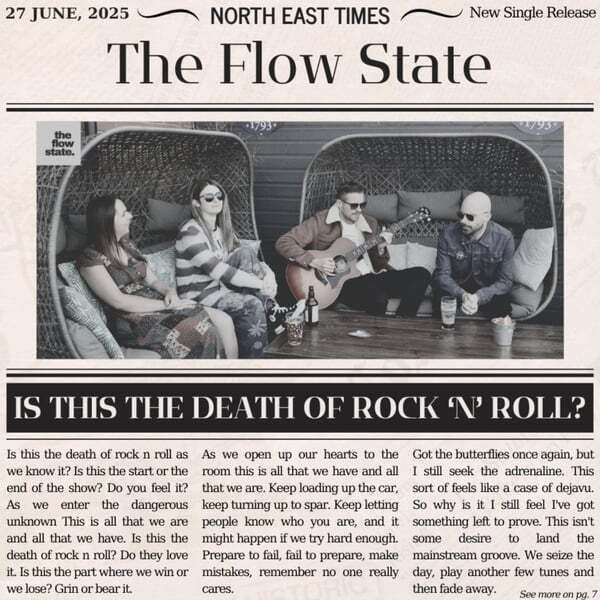 Cover art for The Death of Rock and Roll